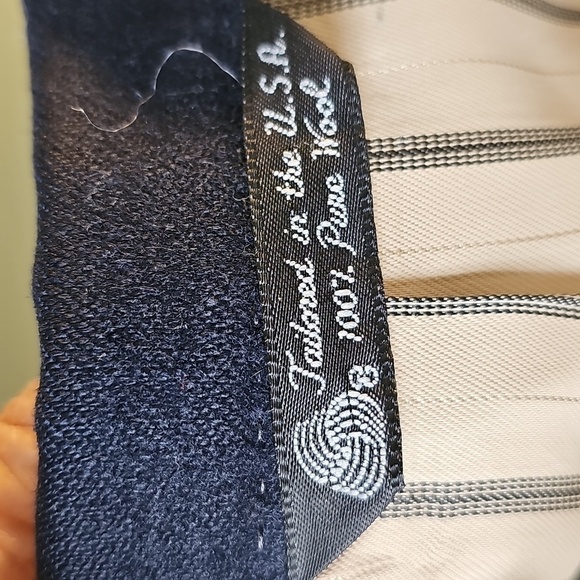 Classic Navy Blazer 40R Gold Buttons By NORTHRIDGE JACOBSON. 100% Pure Wool USA - Picture 8 of 13